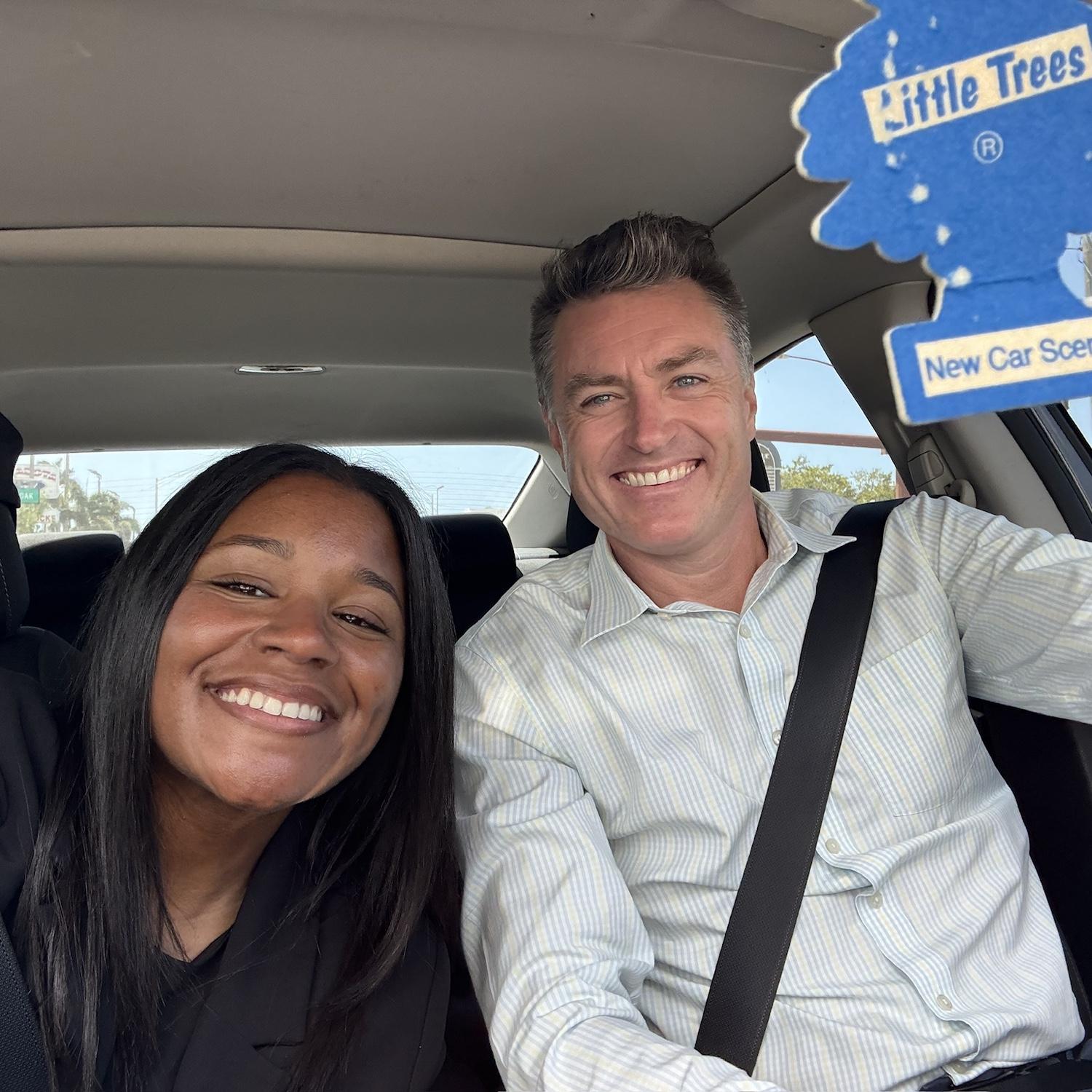 Our first Sunday going to church together (: