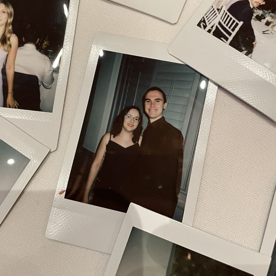 Attending our first wedding together. November 2023