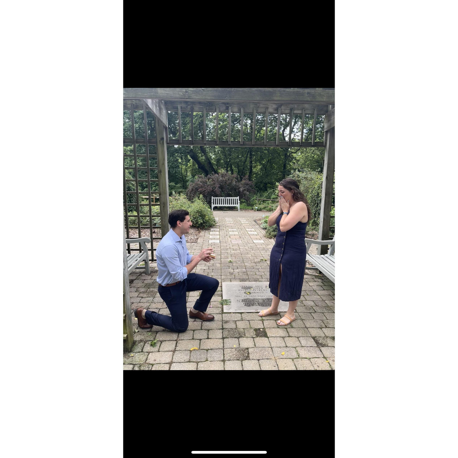 Matt proposing!