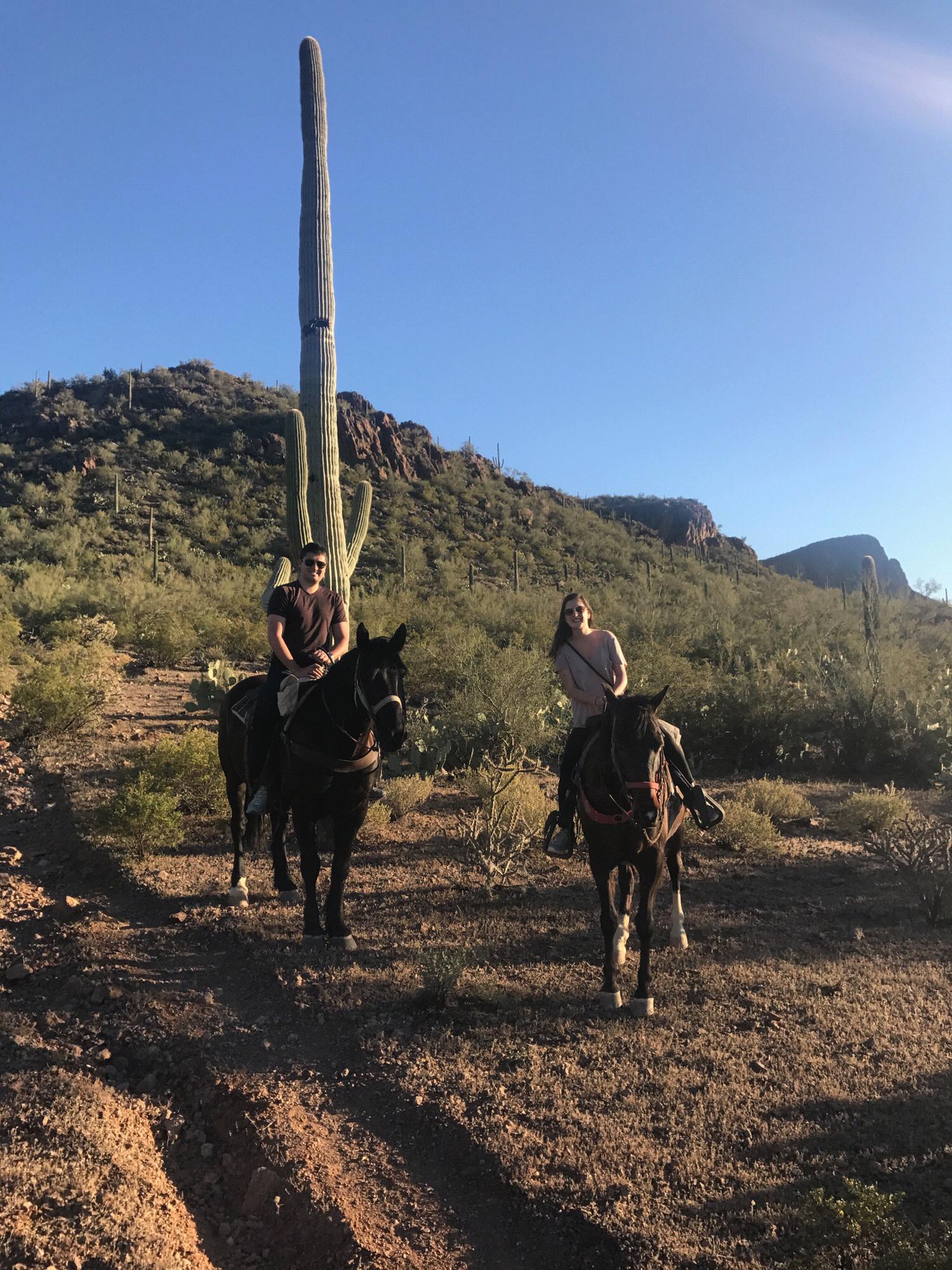 Horseback riding in. Dove Mountain
Marana, AZ
March 2017