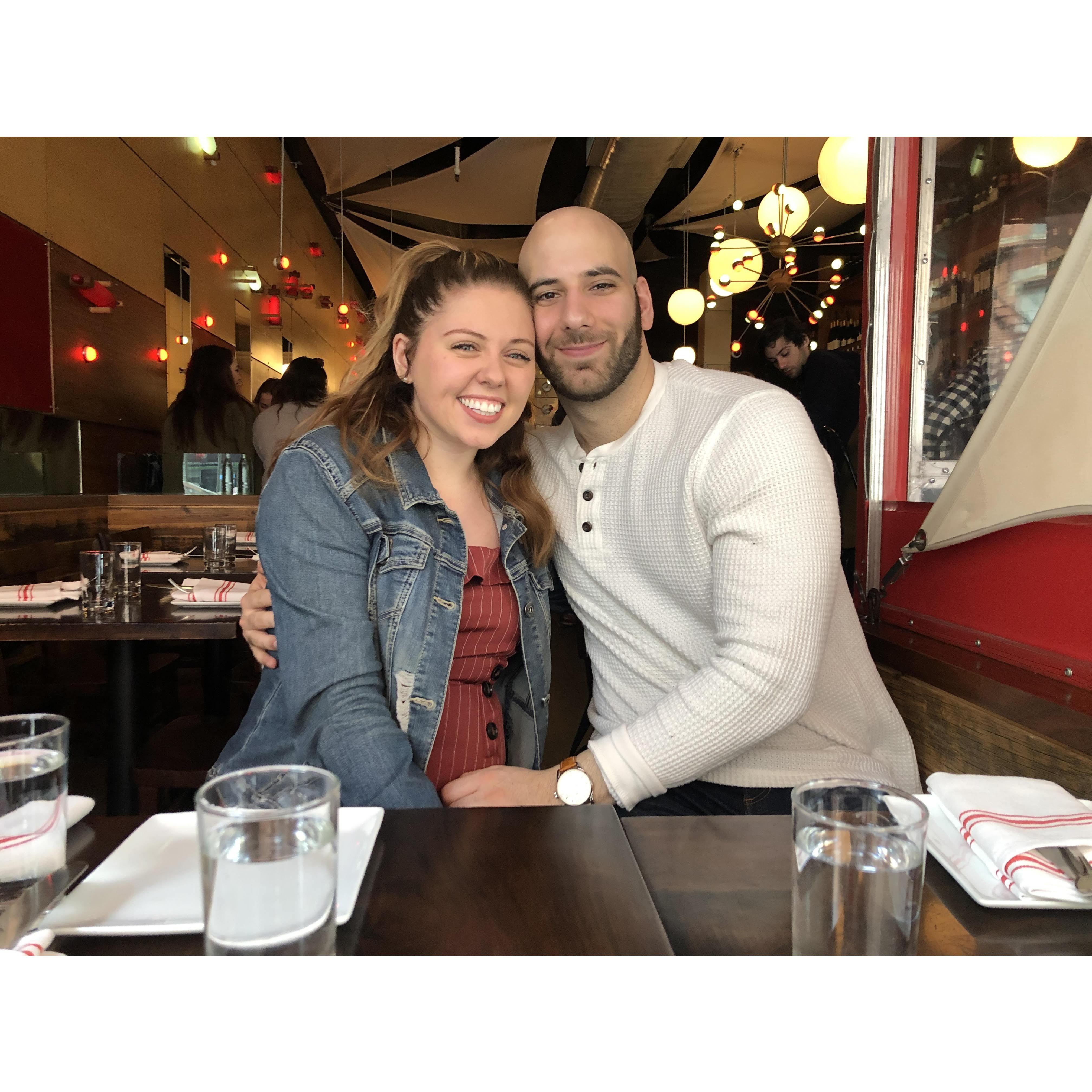 Did 2019 Kayla + Nick realize they'd be getting married one day??