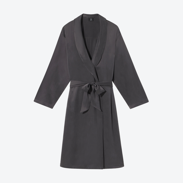 Mens Washable Silk Robe