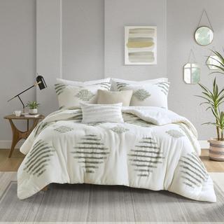 Tahli 3-Piece Cotton Blend Chenille Comforter Set