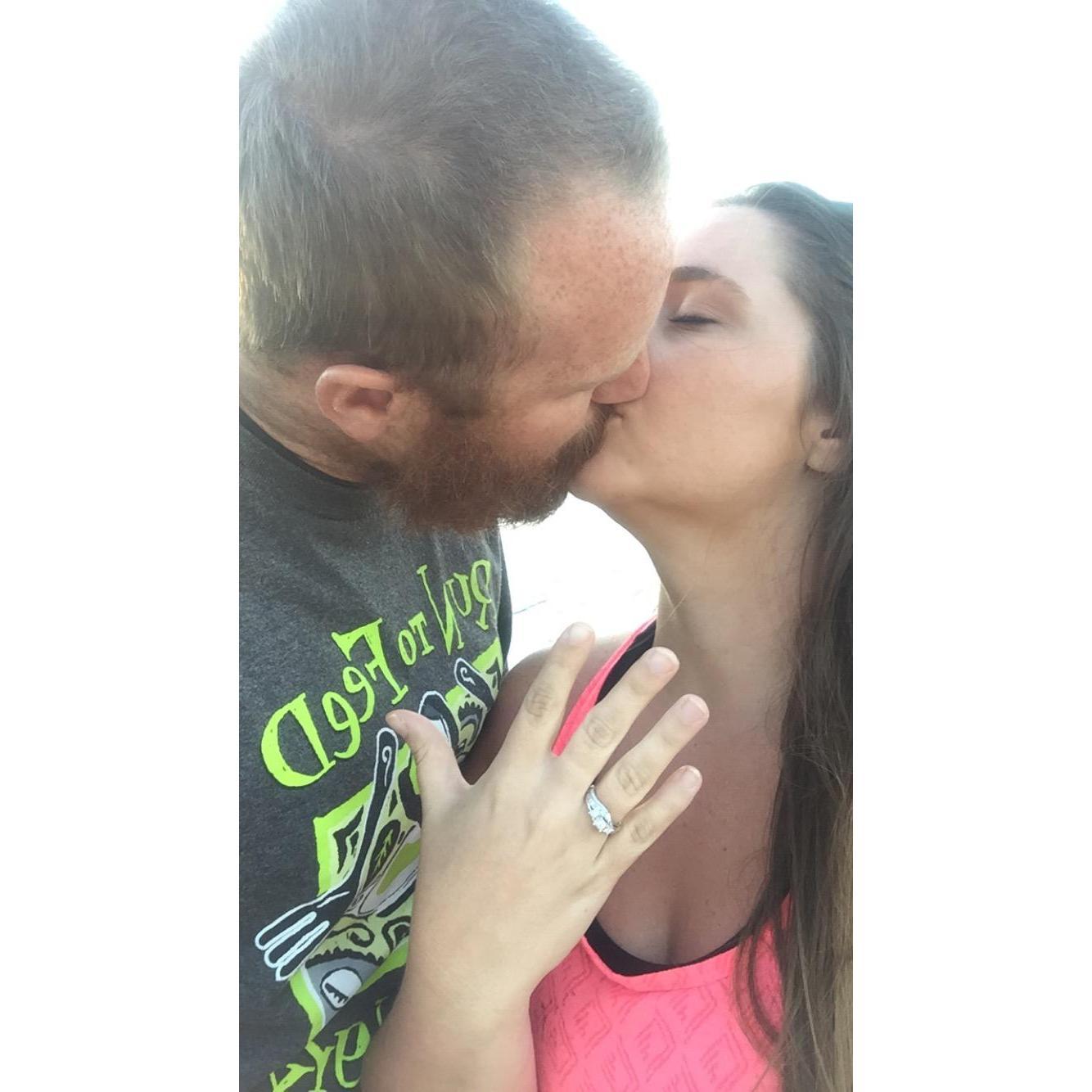 Right after He asked!