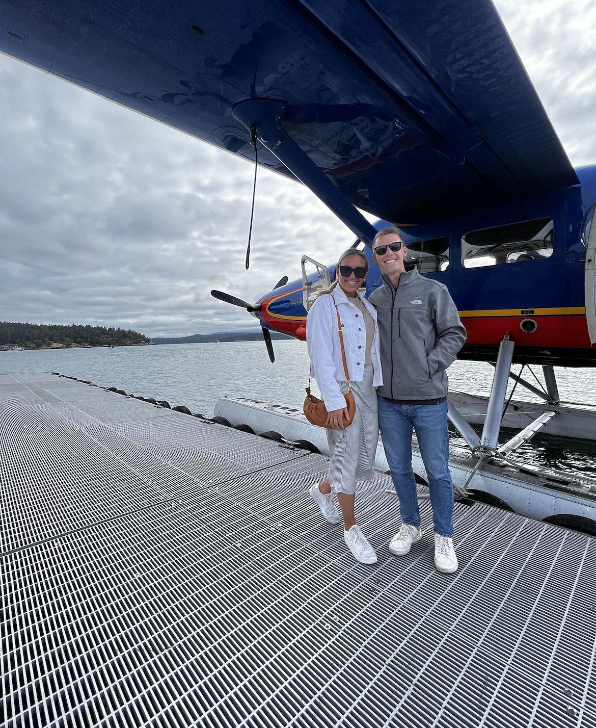 June 2023: Suprise sea plane trip to San Juan Island (planned by Connor)