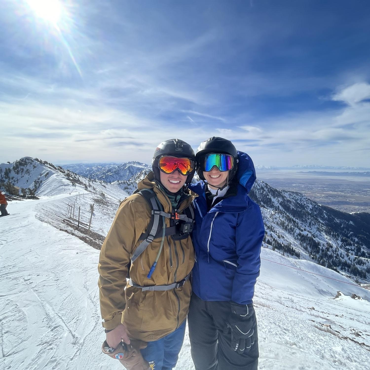 Skiing in Utah!