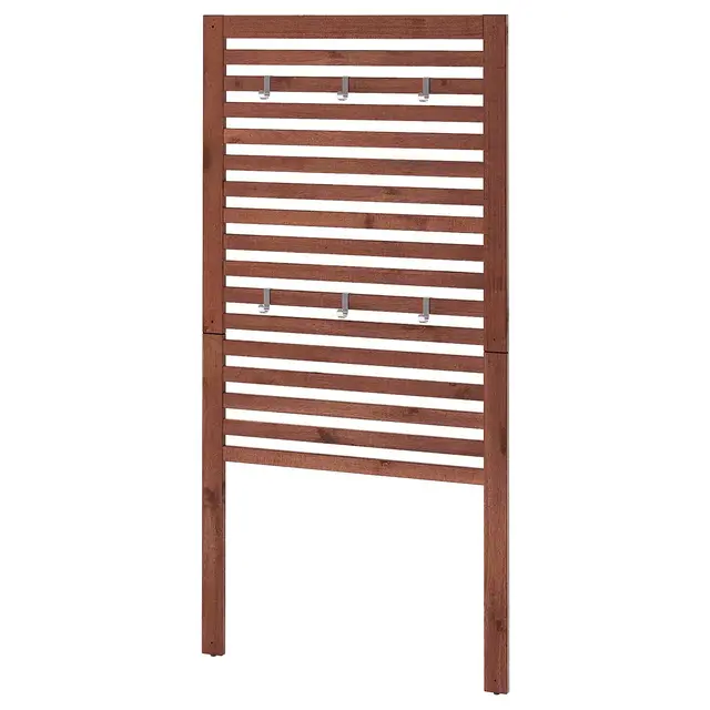 ÄPPLARÖWall panel, outdoor, brown stained31 1/2x62 1/4 "