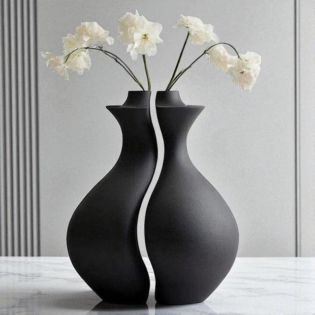 Modern "Dimaro" 3D Printed Watertight Accent Vase- Home decor and Gift