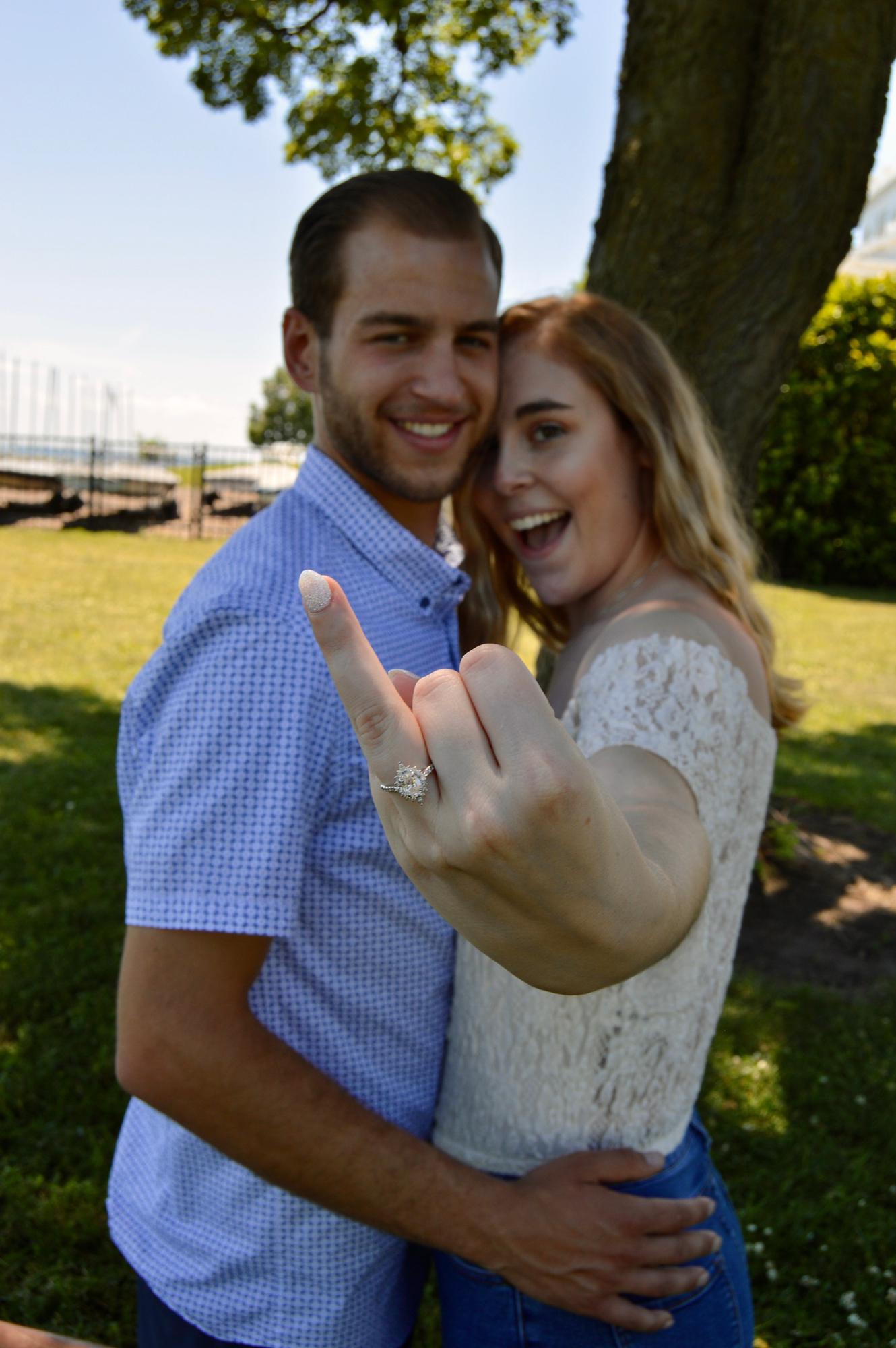 Frick yes - we are getting married!!
