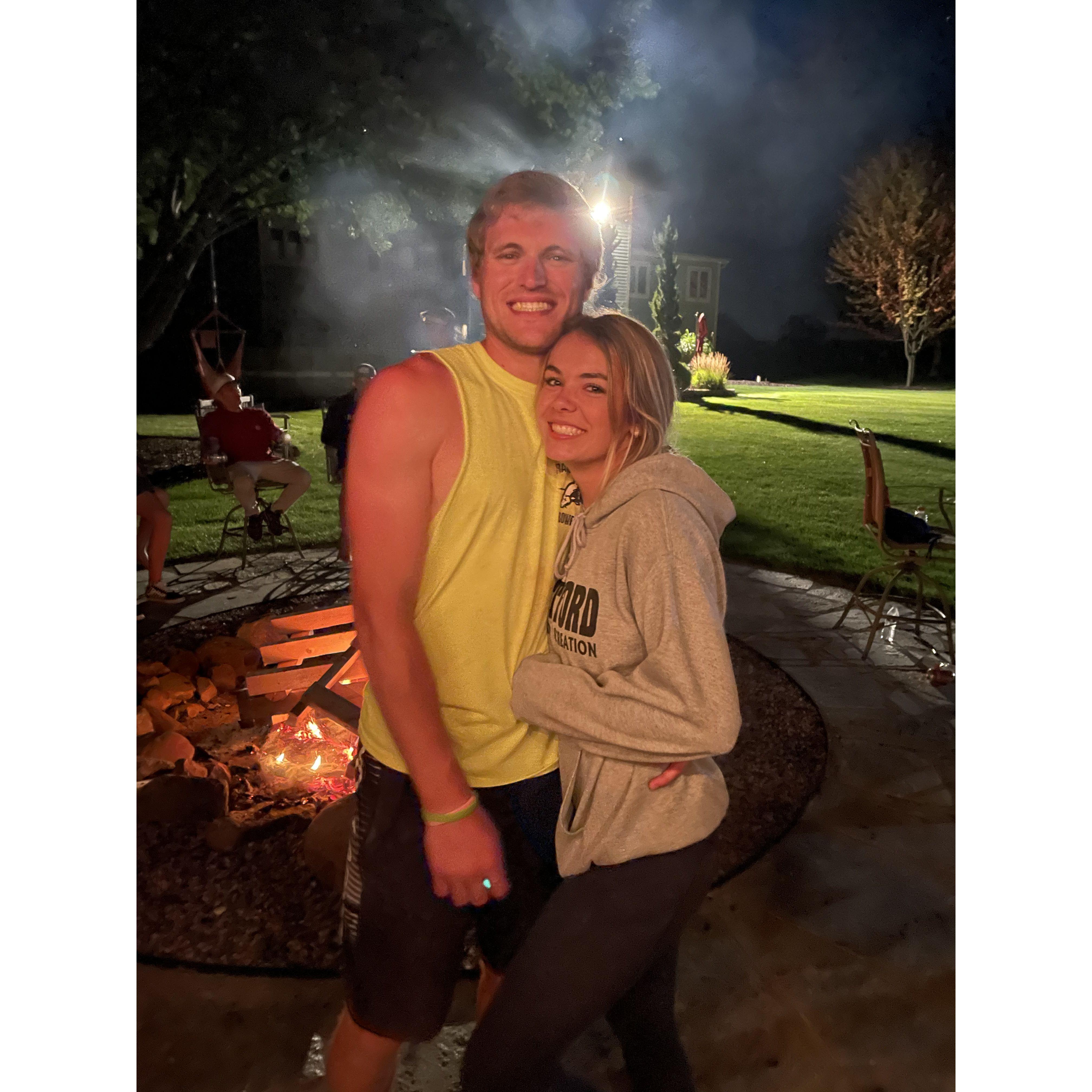 8/14/21: Second annual Hlava volleyball party! This picture has turned into an annual photo that we take together