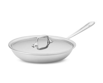 All-Clad D3 Tri-Ply Stainless-Steel Traditional Covered Fry Pan