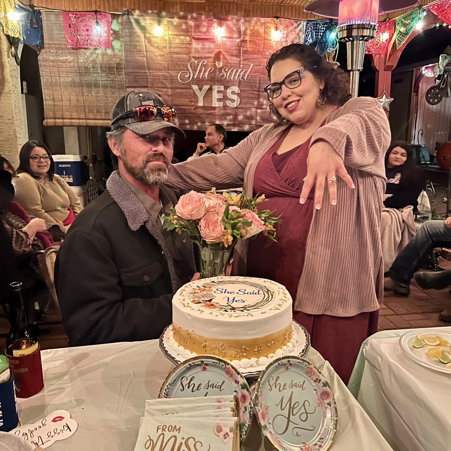 Small Engagement Dinner 💍