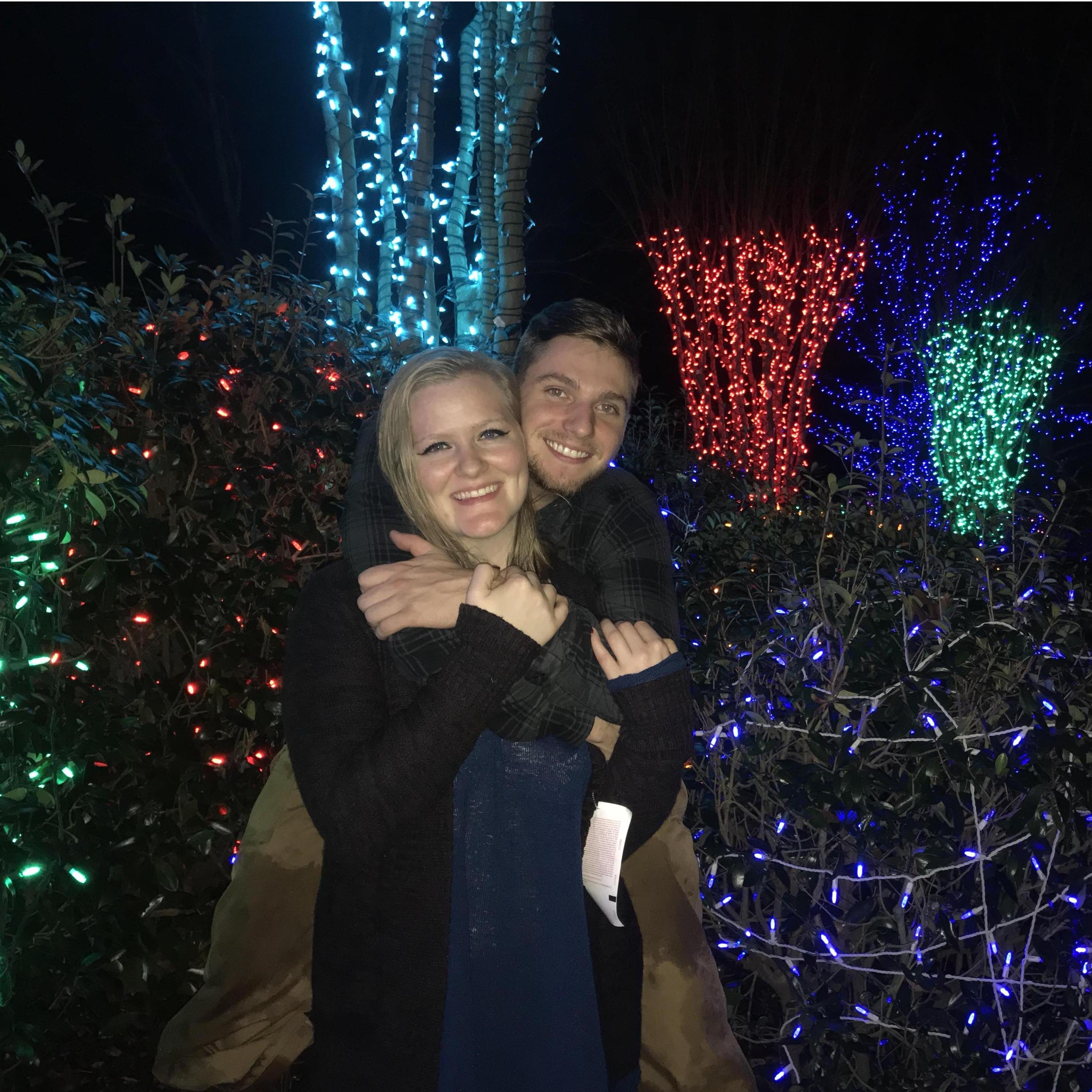 First time going to Snow Mountain to look at Christmas lights