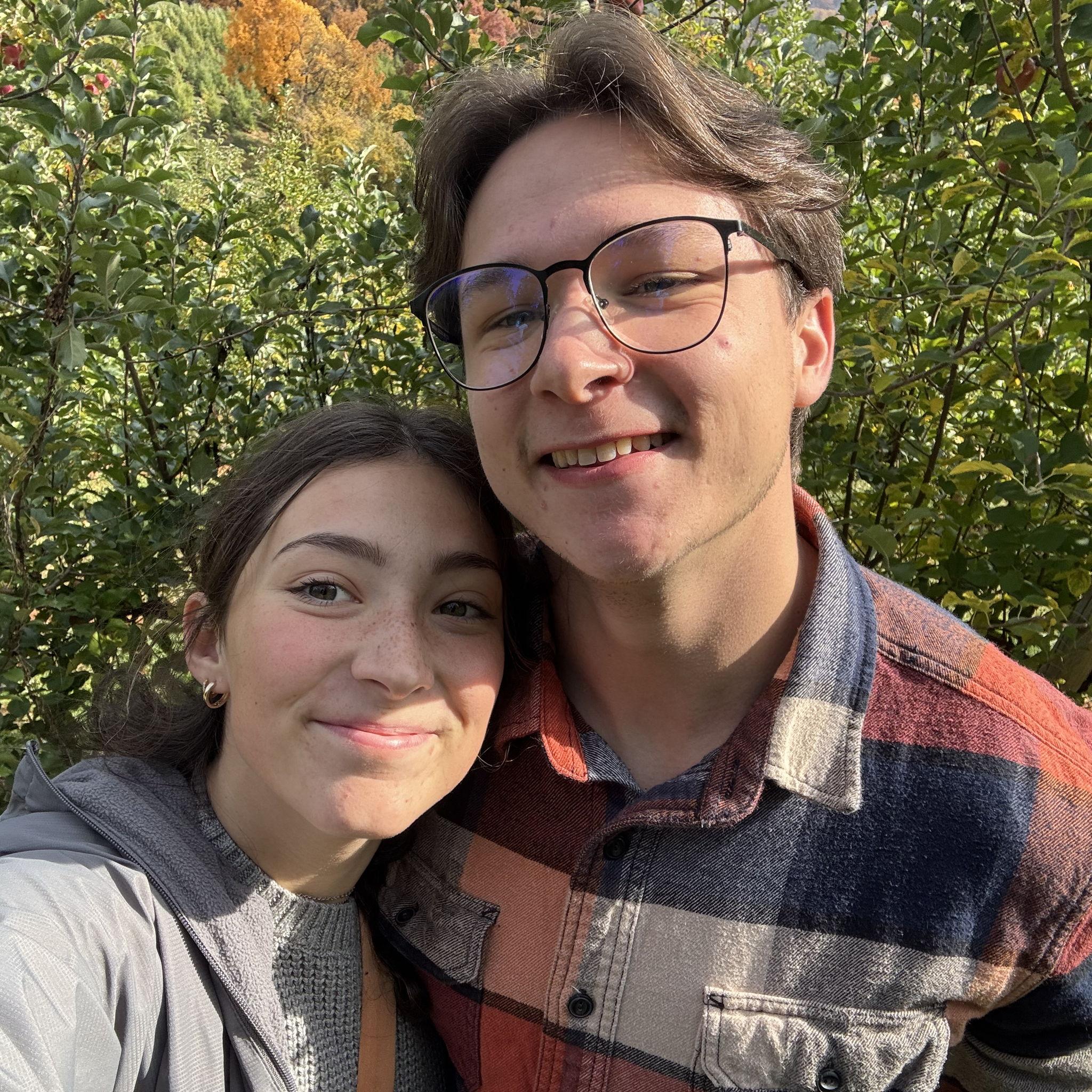 Apple-picking date in Charlottesville, VA