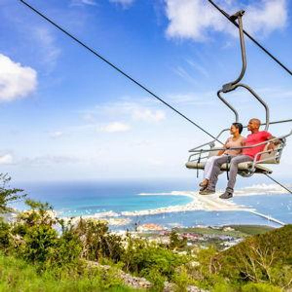 Big three-Full Experience at Rainforest Adventures St Maartin