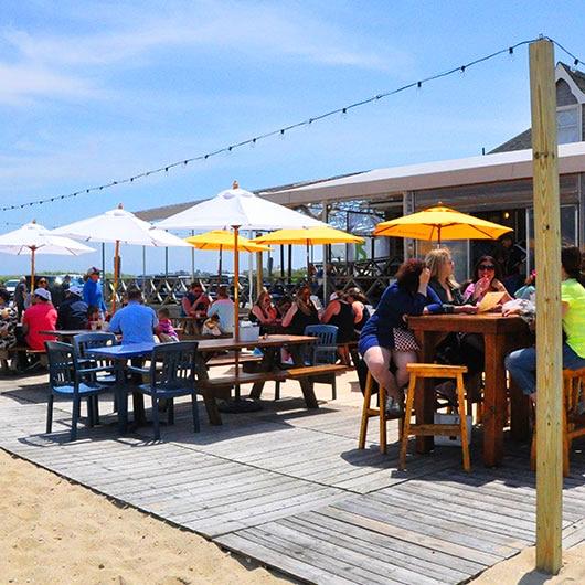 Honeymoon Lunch at Jetties Beach
