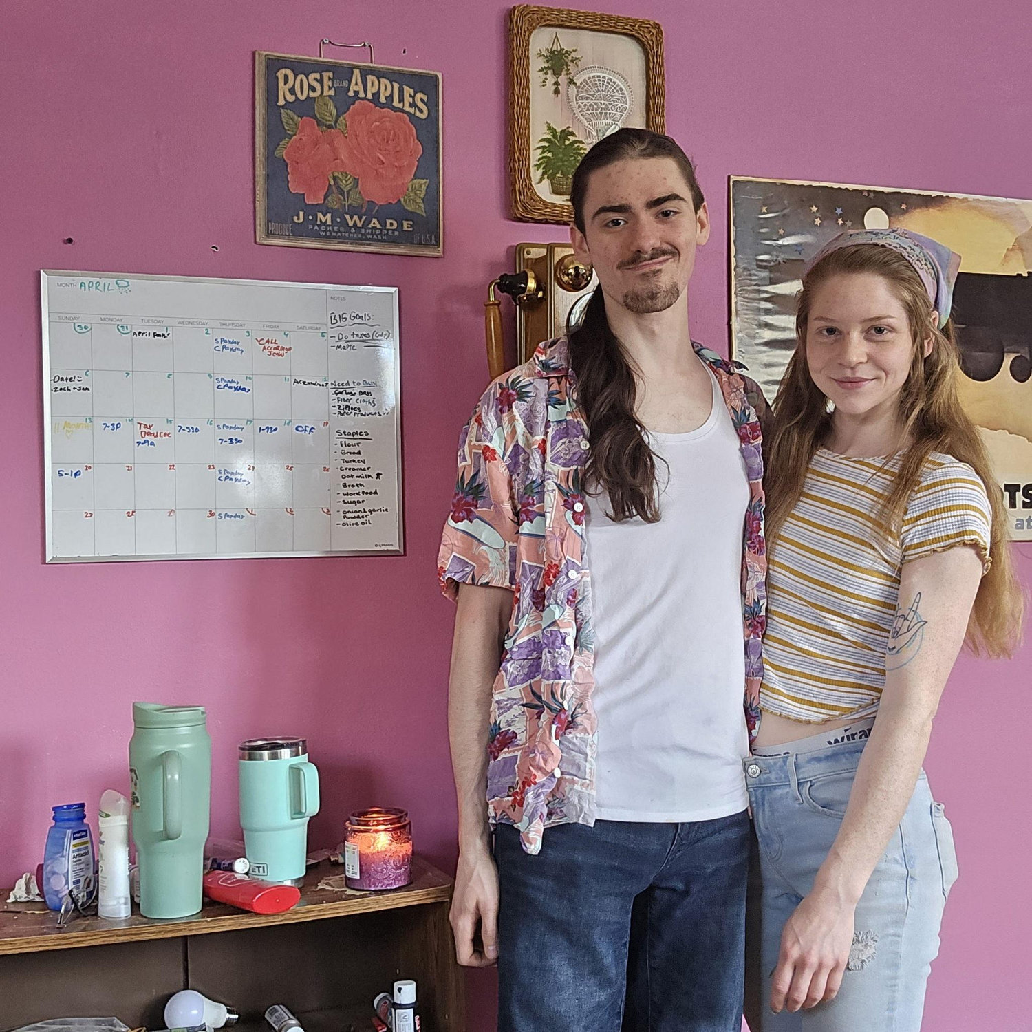 Loving our first home together.