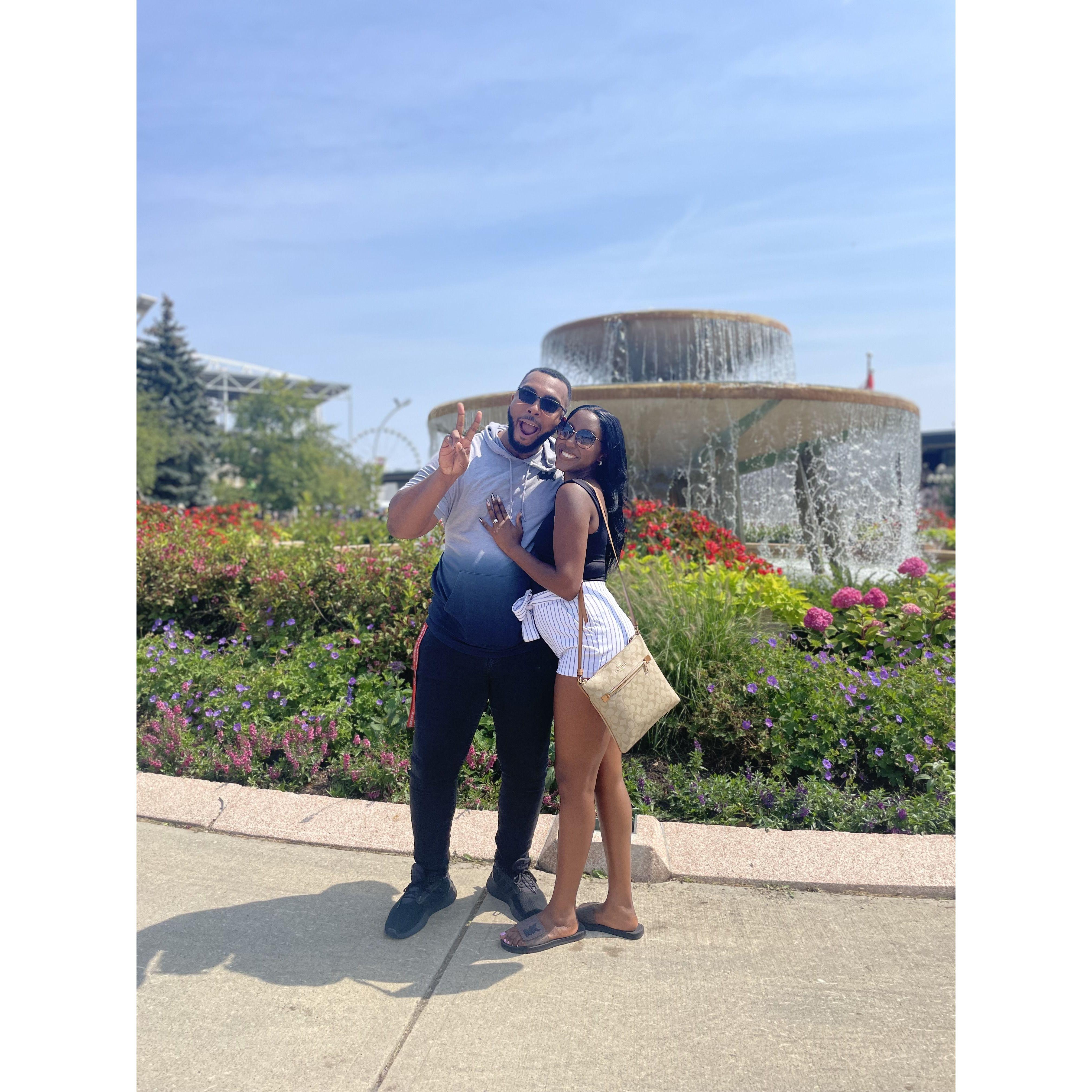 Richard's first time at the Canadian National Exhibition (CNE)!