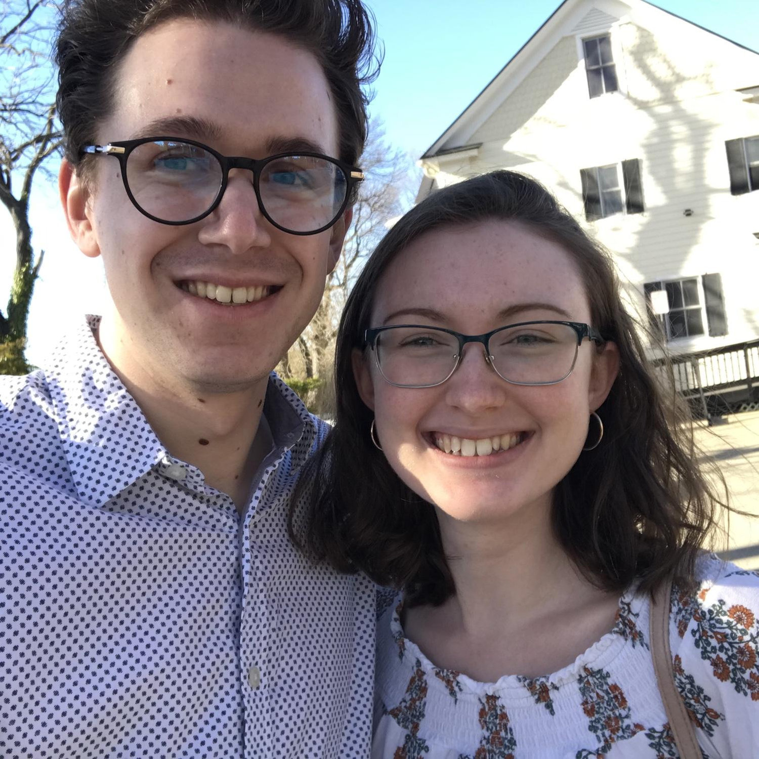 03/17/2024 - First date photo! Michael’s dad told him that he should take a picture on every first date, because one day, he would marry one of those girls. Turns out that was some pretty good advice...