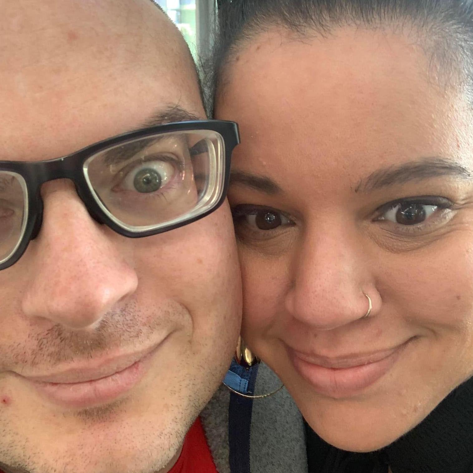 Last picture together before Jeff deployed.