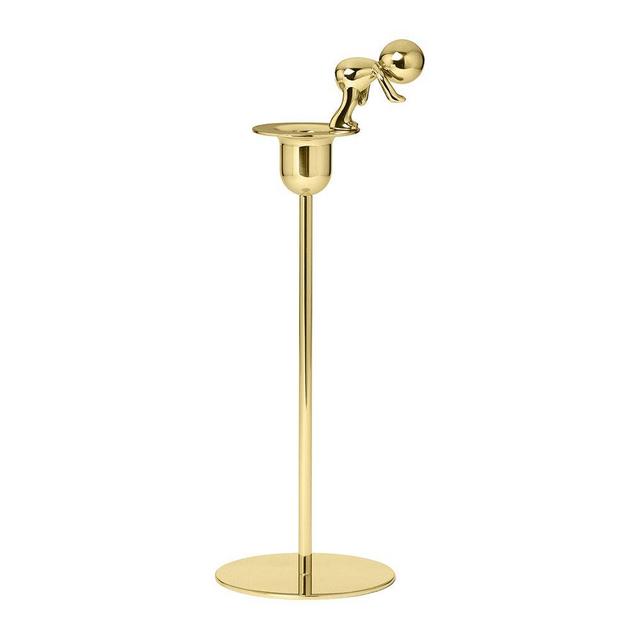 Omini Brass Candle Holder - The Diver