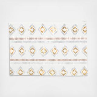 Bohemian Linens Reversible Placemat, Set of 4