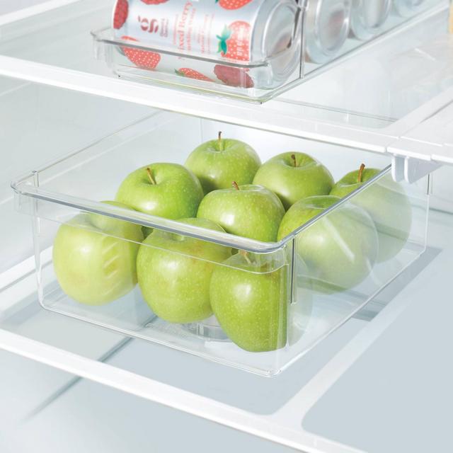 9"x 10.5"x 4" Wide Fridge & Pantry Bin Clear - Brightroom™