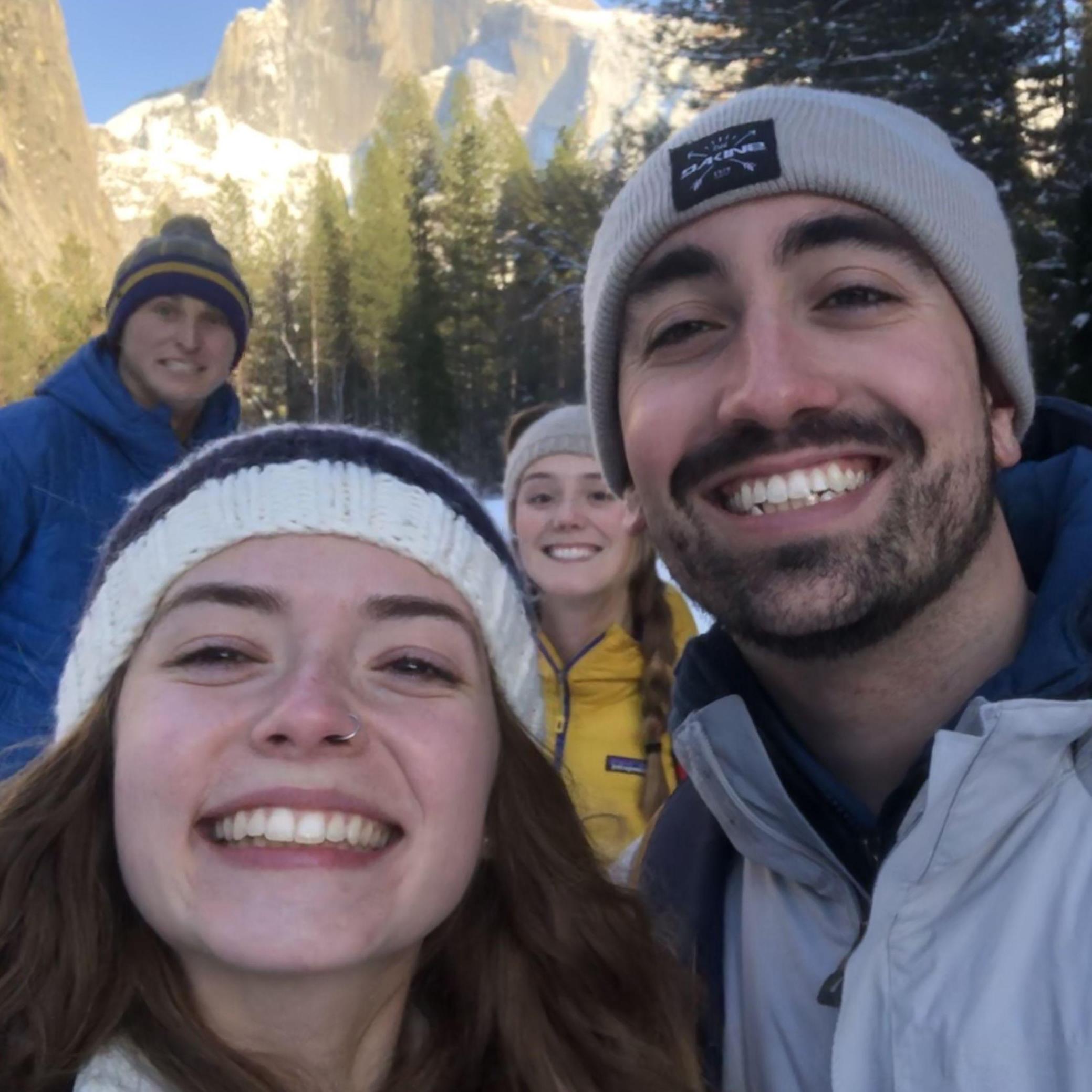 Exploring Yosemite Valley with our pals!