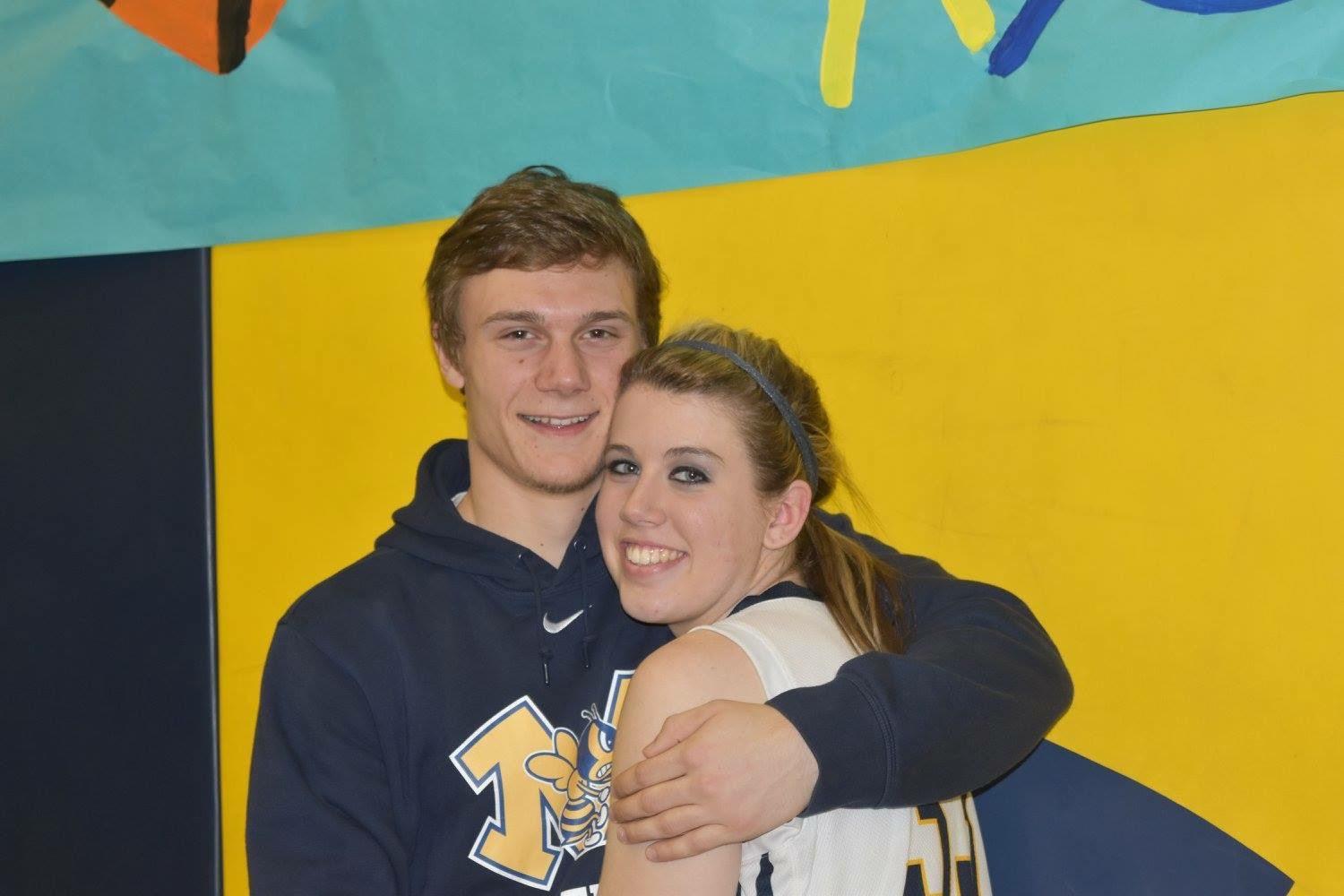 Kels basketball senior night 2016