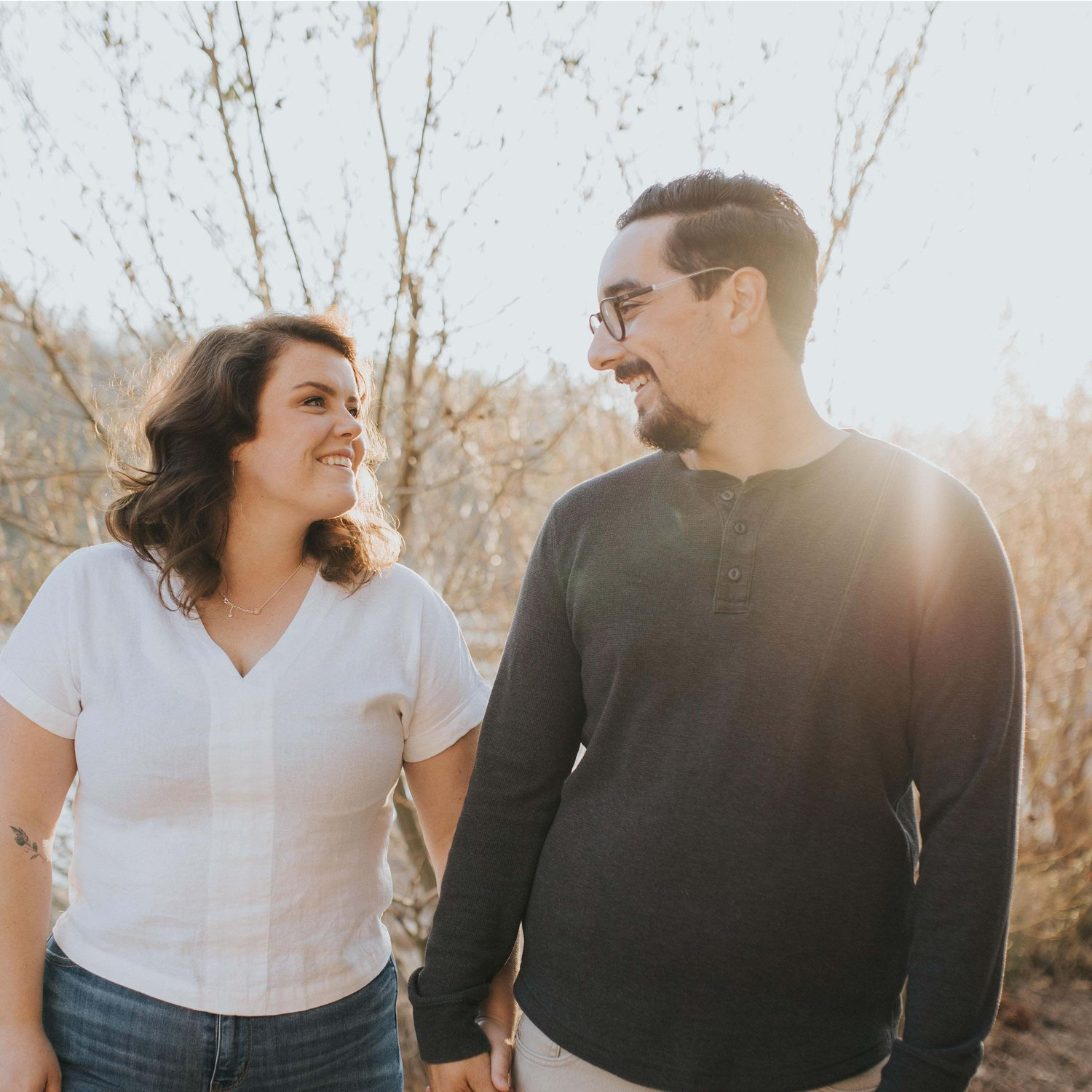 A picture from a photoshoot we did for our three year anniversary.
