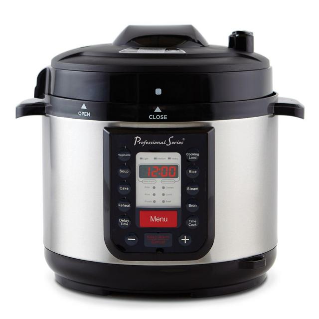 Professional Series® 5-Quart Stainless Steel Digital Pressure Cooker