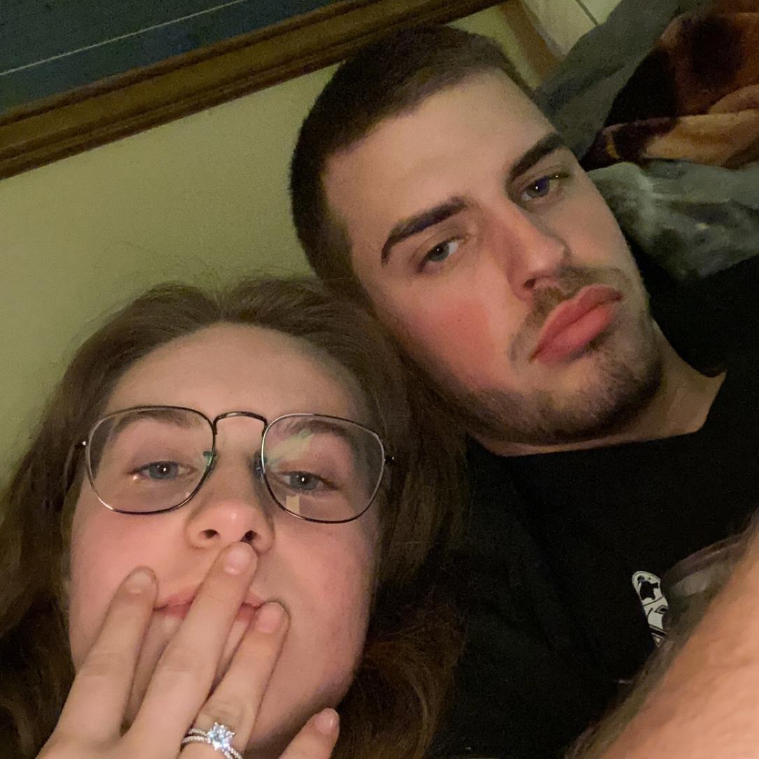 The night he proposed to me and we kept it from everyone for months.