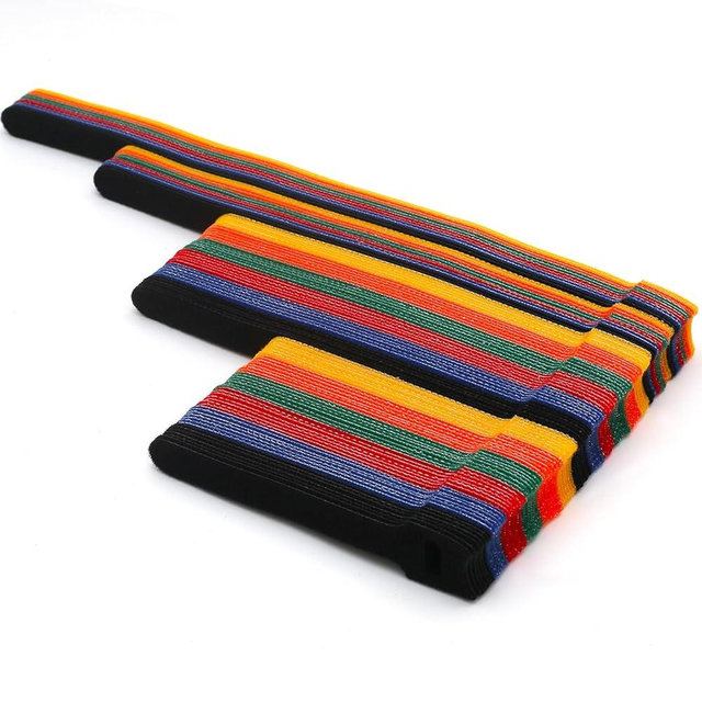102 Pcs Cable Ties, 4+6+8+10 inch Reusable Multi-Colour Cable Ties Wire Ties Cord Organizer Cable Organizer Adjustable Cable Management for Cable Management