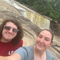 When we visited the Cumberland Falls on our way home from Tennessee!
