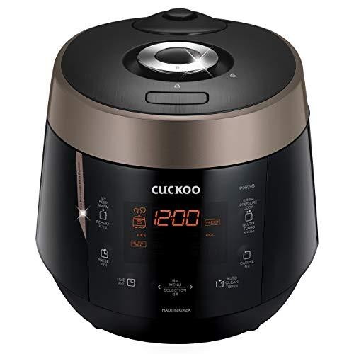 Cuckoo CRP-P0609S Rice Cooker, 10.10 x 11.60 x 14.20, Black