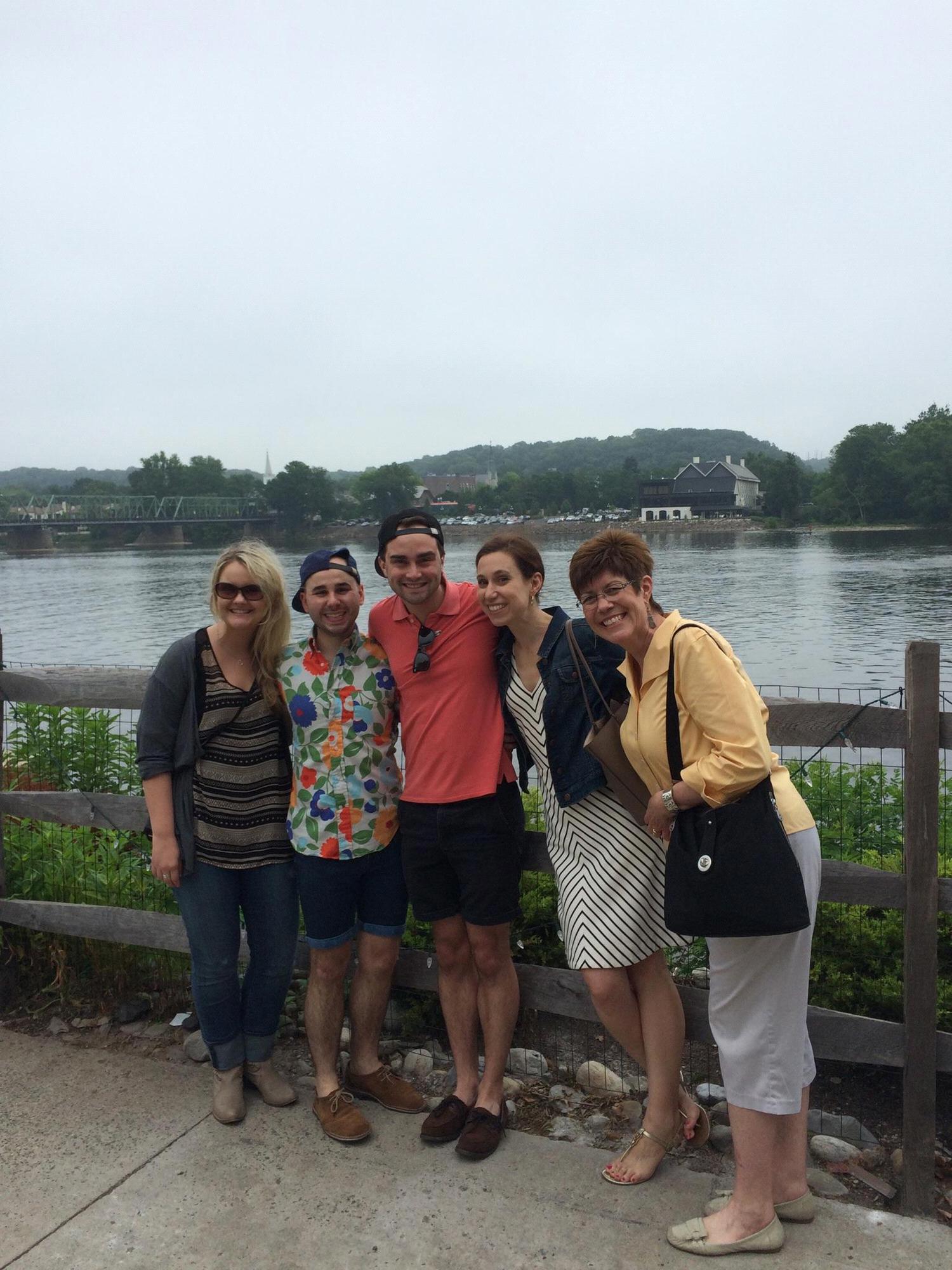 Bucks County reunion.