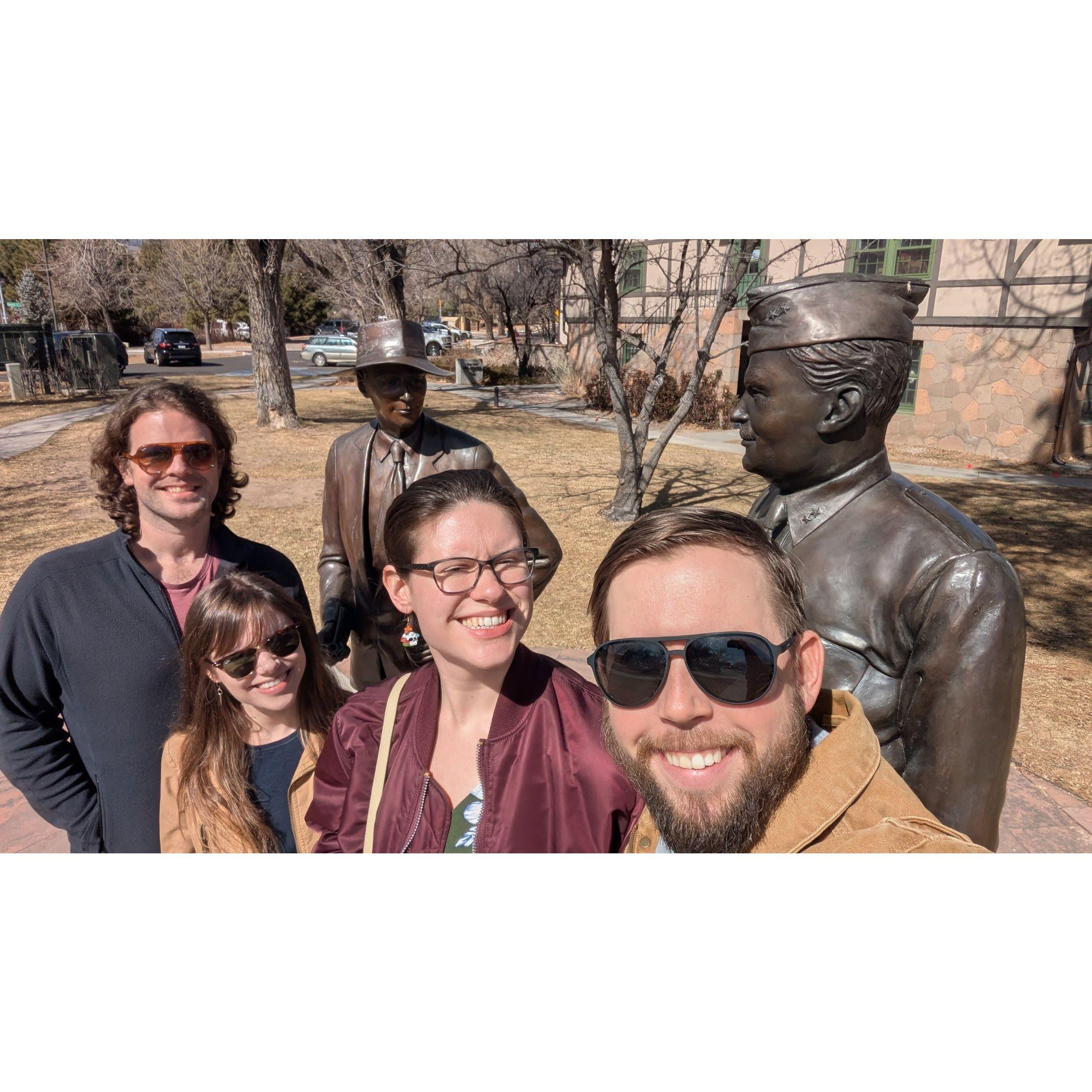 Showing off our new hometown
