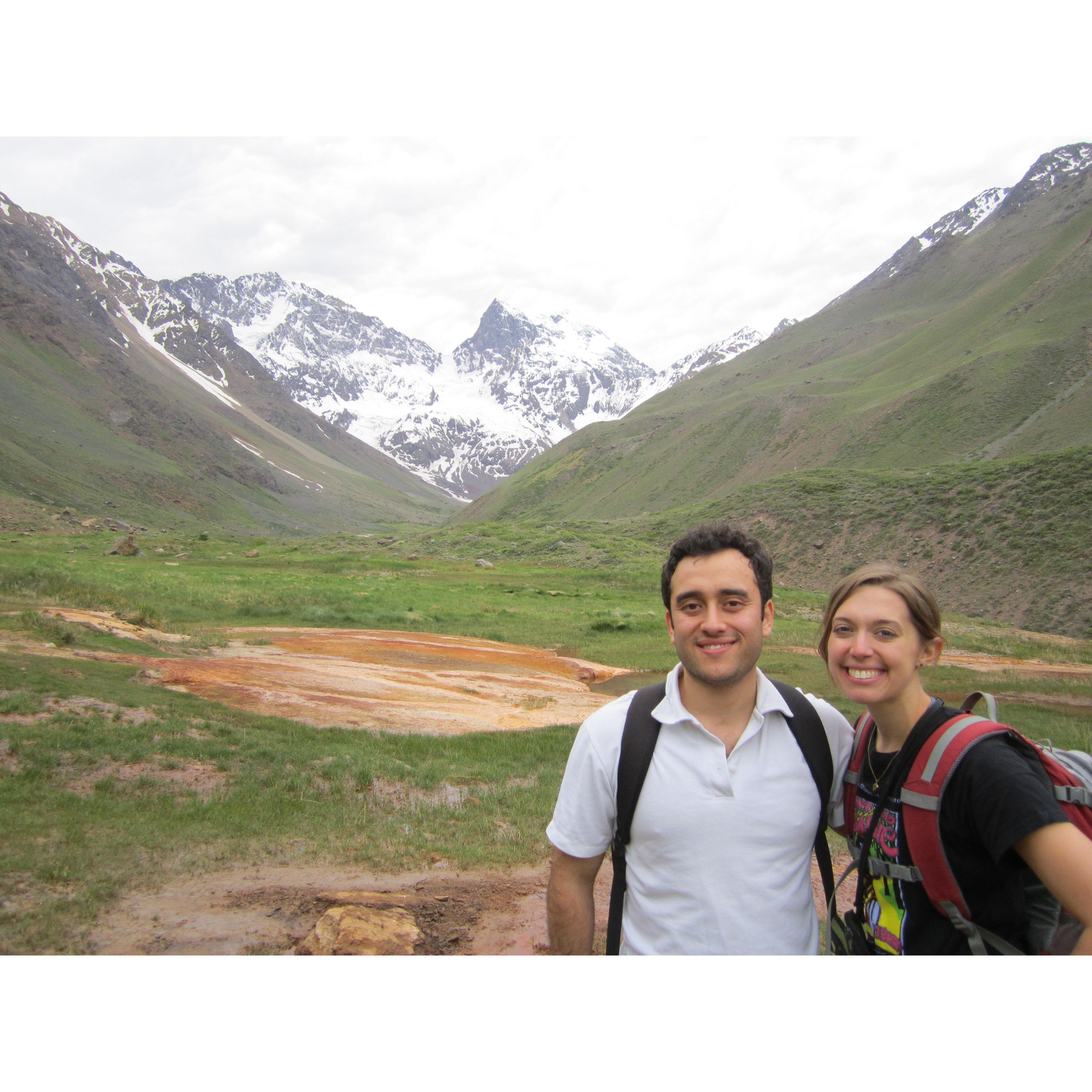 An amazing hike at Cajon de Maipo, Dec 2012