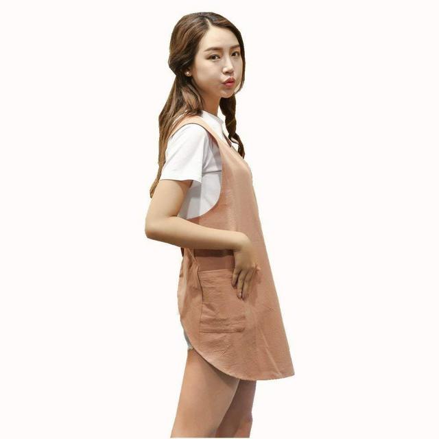 Soft Cotton Linen Apron
