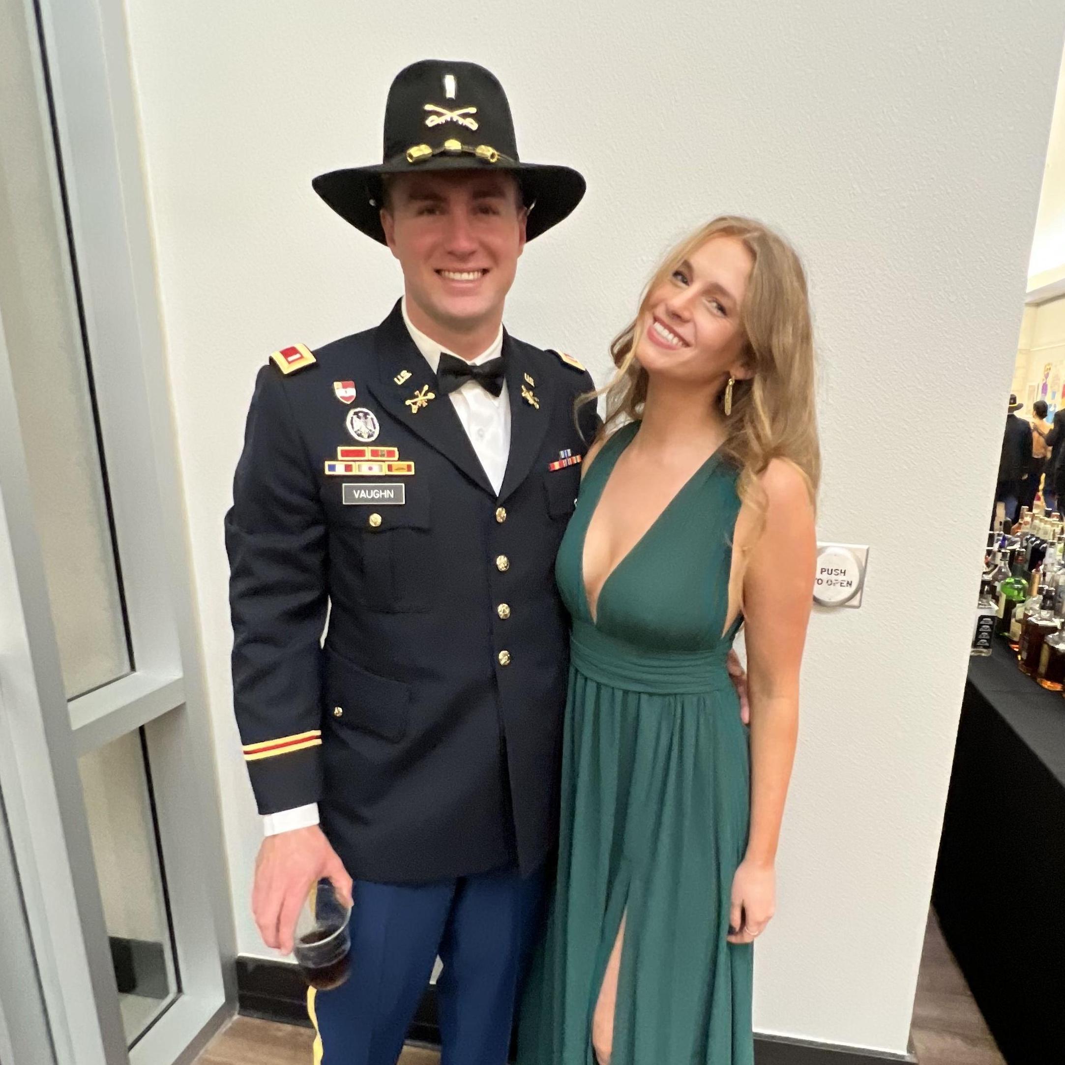 Amanda's 1st military ball (Dec 2022) Killeen, TX