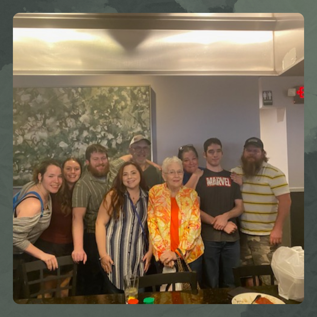 Alex's big happy family!