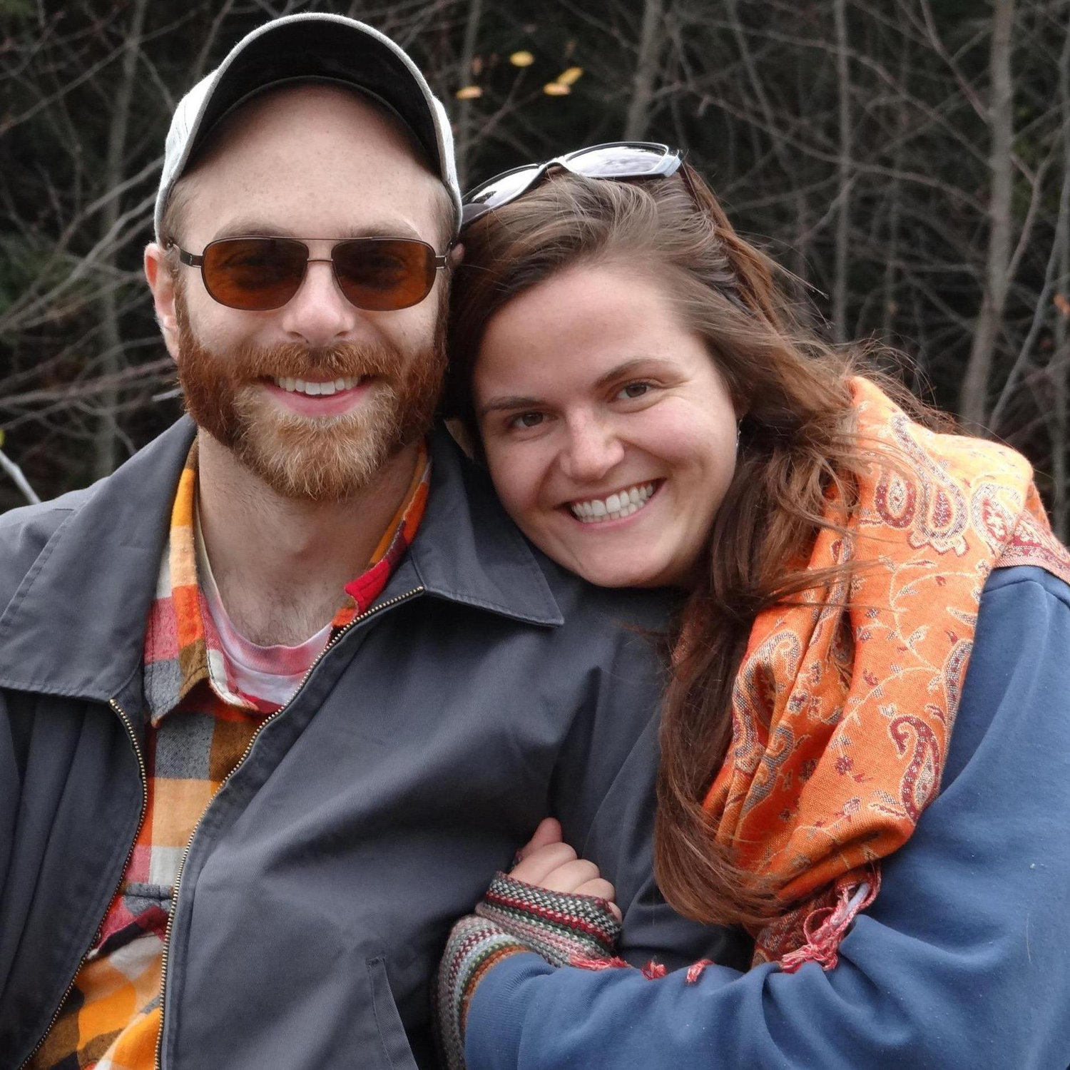 The first picture of us!! October on the Forgette land