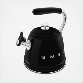 50's Retro Style Aesthetic Stovetop Whistling Kettle