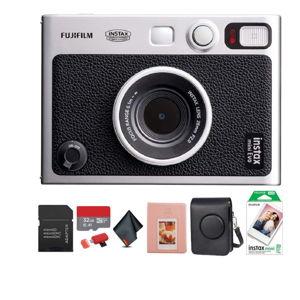 Fujifilm - INSTAX Mini EVO Hybrid Instant Camera Black, INSTAX MINI INSTANT FILM