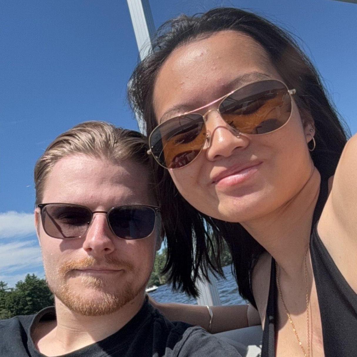 Boat selfie!