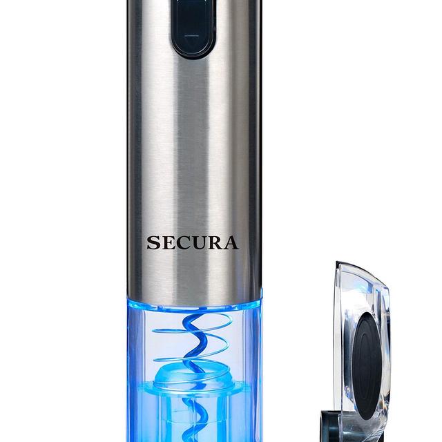 Secura SWO-3N Electrical Wine Bottle Opener, Stainless Steel