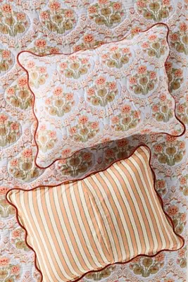 Iluka Cotton Printed Floral Shams, Set of 2