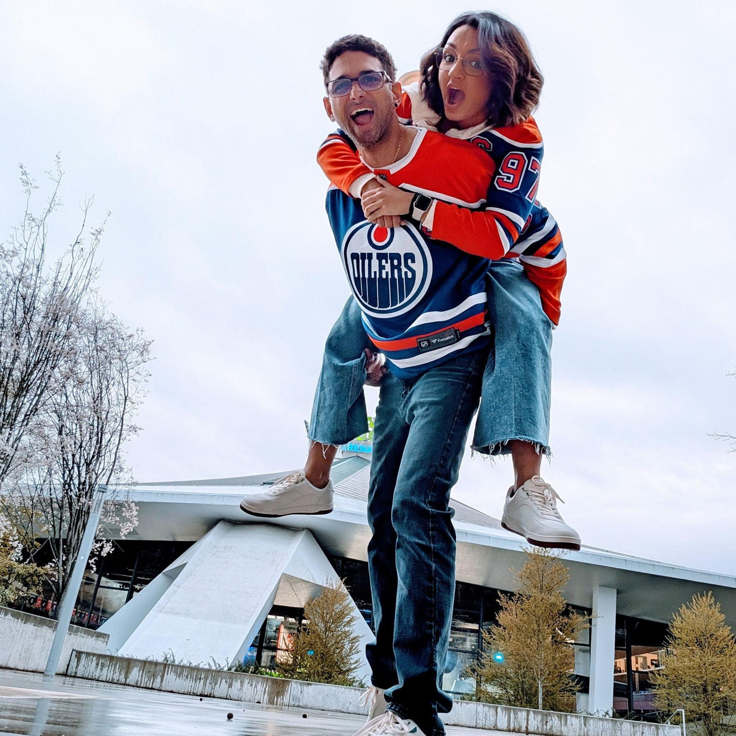 Andee's 1st Oilers Game