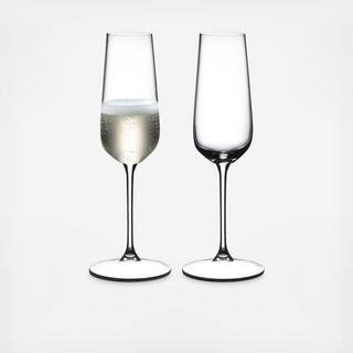 GRAPE@RIEDEL Champagne/Flute Glass, Set of 2