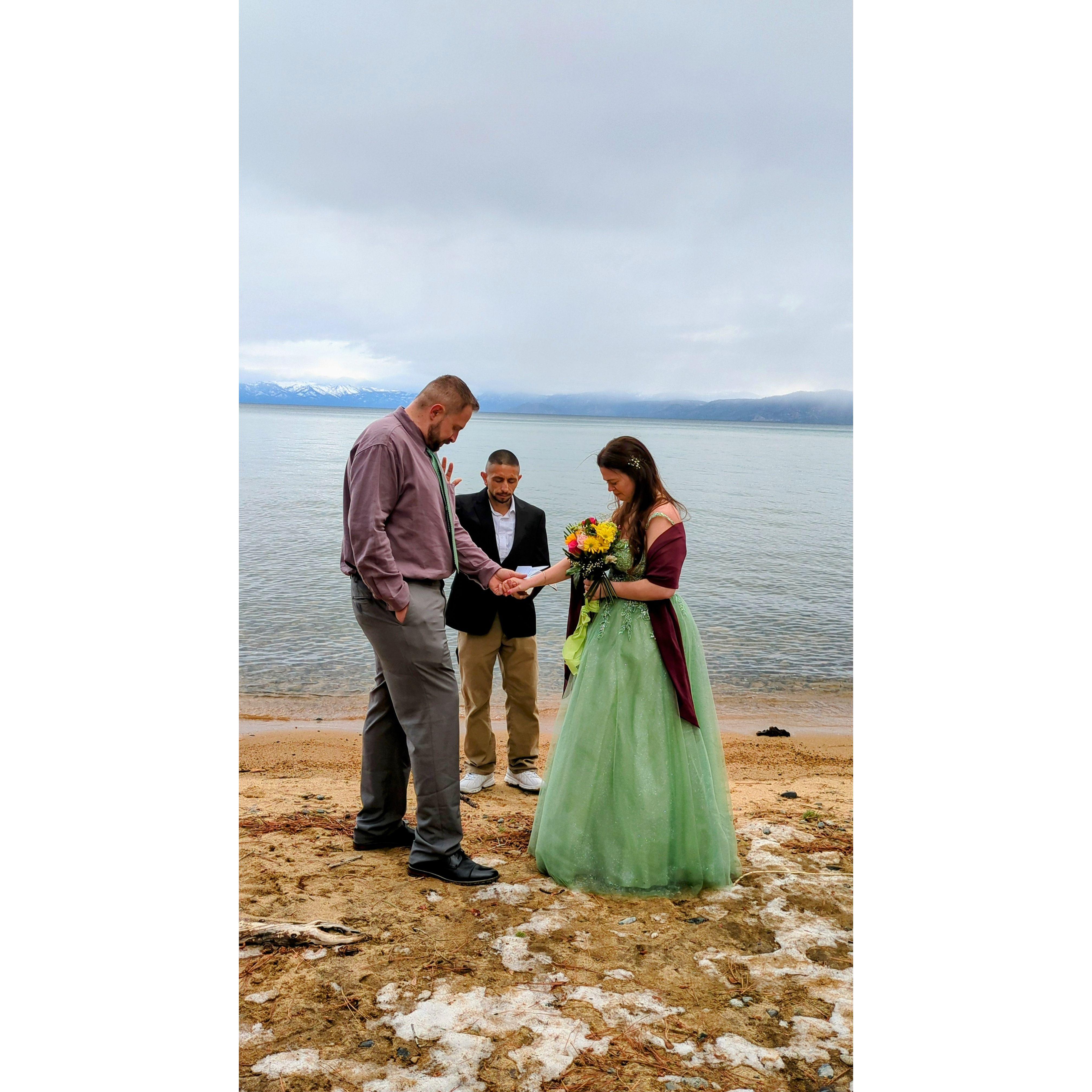 Our ceremony